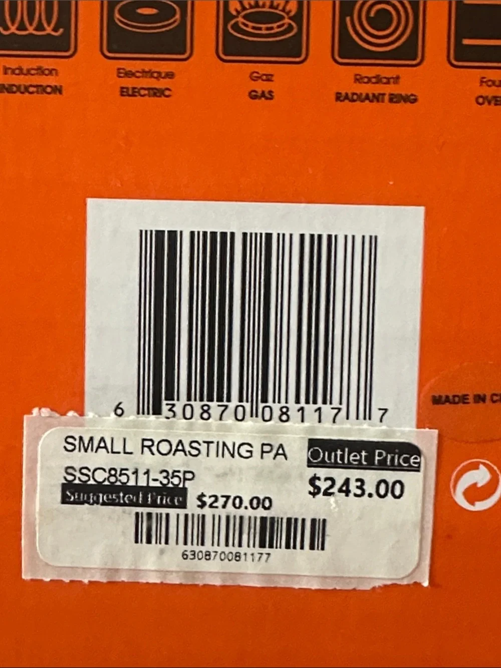 NWT Le Creuset Stainless Roasting Set